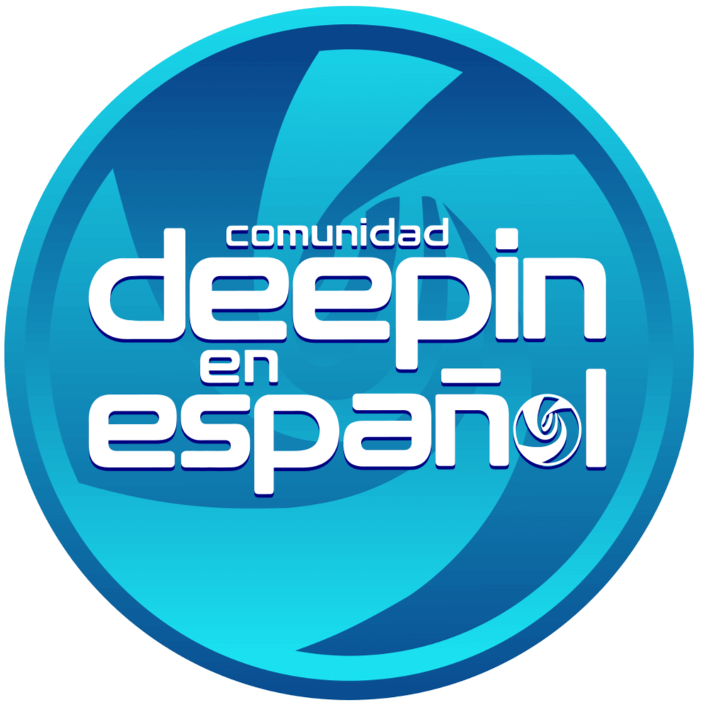 Logo Deepin en Español, original a 990px