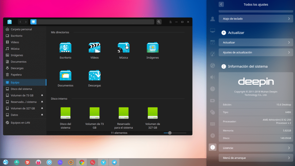 Deepin 15.6