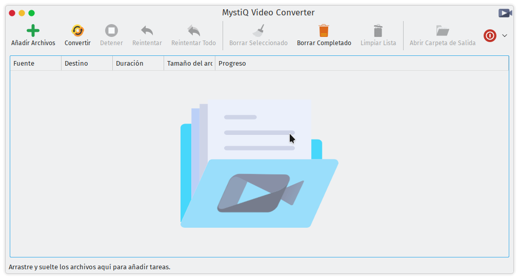 Captura de MystiQ Video Converter