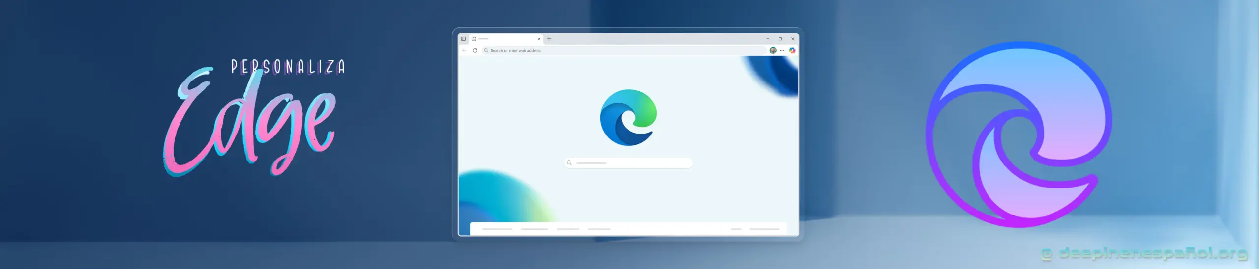 APARIENCIA DE LAS BARRAS DE DESPLAZAMIENTO EN EDGE
