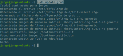 Grub Ubuntu